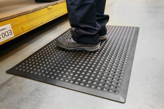 tapis à bulles ergonomique