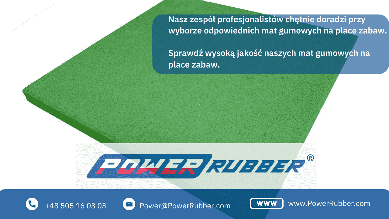 maty Nawierzchnie gumowe na plac zabaw