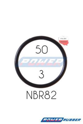 Joint torique 50 sur 3 NBR en NBR
