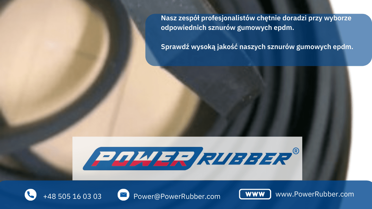 black epdm rubber cords