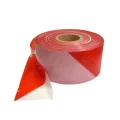 White-red warning tape 500 m