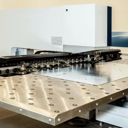 Die Perforationsmaschine.