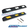 Parking barrier with mounting elements 1200x150x100 mm