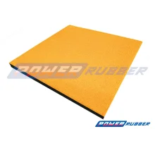 EPDM mat for playground in Orange - honey RAL 1006