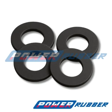 Flat faucet washer