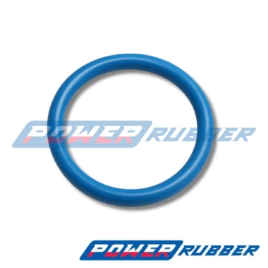 Metal-detector-detectable silicone O-ring