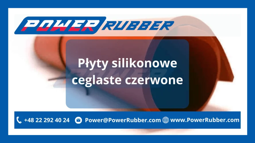 Красные кирпично-красные силиконовые пластины