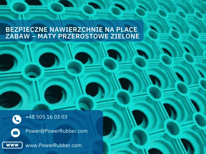 Bezpieczne Nawierzchnie na Place Zabaw – Maty Przerostowe Zielone