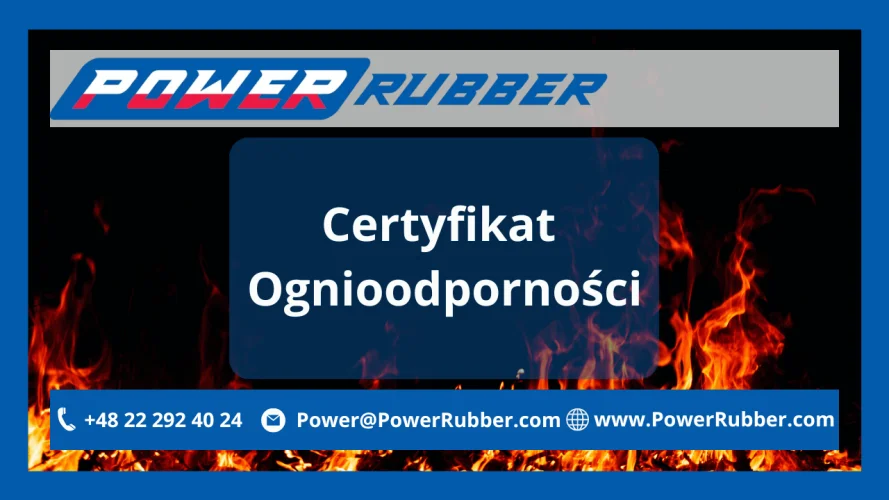 Certyfikat ognioodporności
