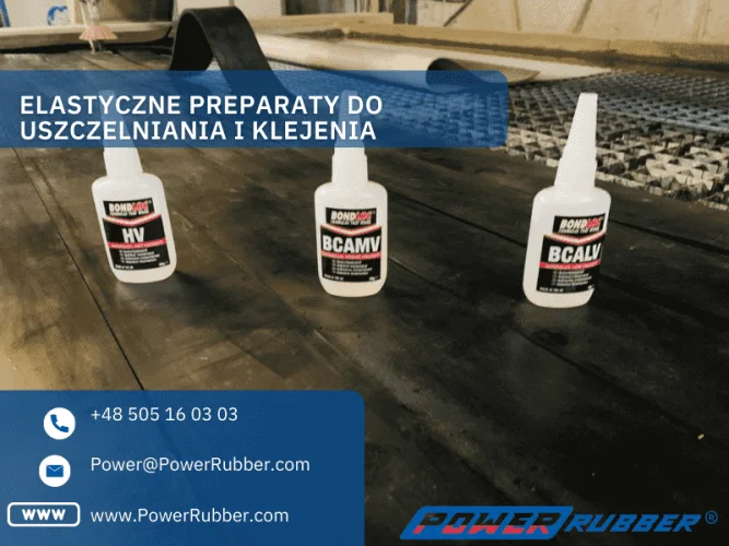 Flexible preparations for sealing and gluing