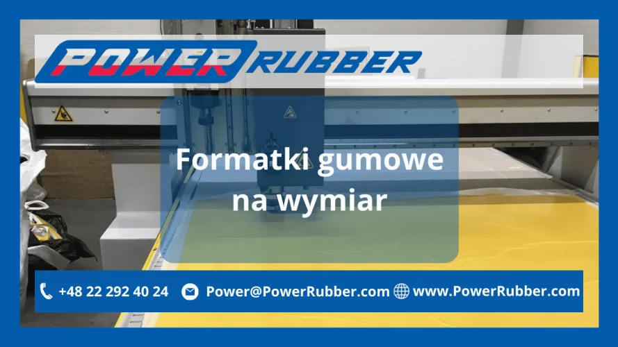 Pièces en caoutchouc découpées sur mesure Varsovie