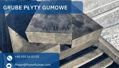Grube Płyty Gumowe