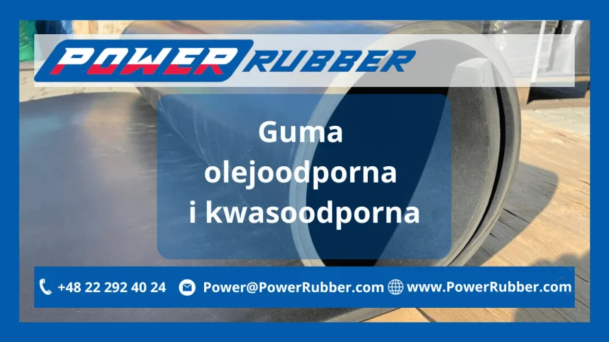 Oil-resistant and acid-resistant rubber