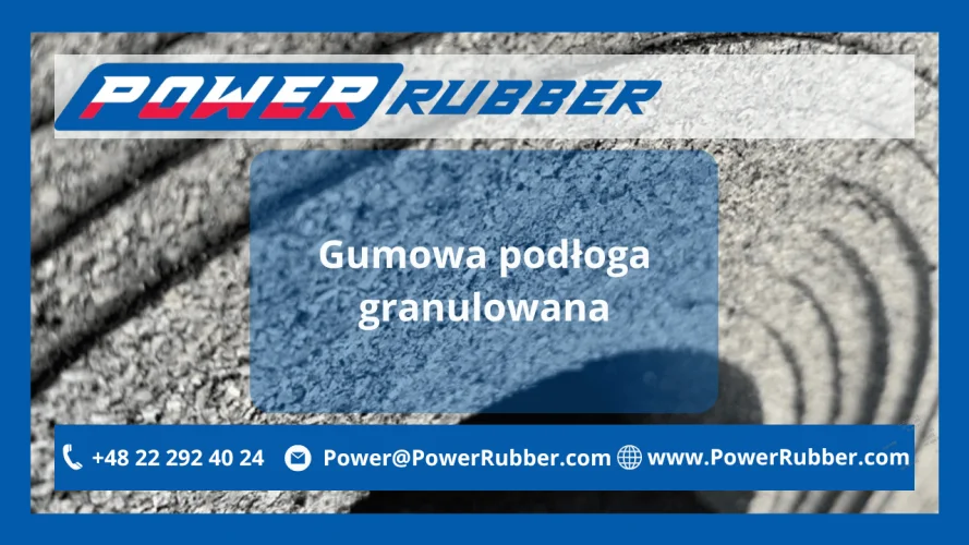 Gumowa podłoga granulowana