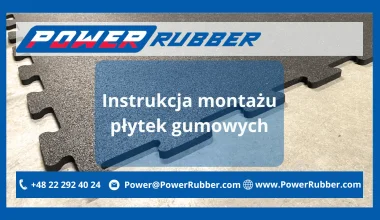 Anleitung zur Montage von Gummifliesen