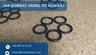 Jak dobrać oring do rowka?