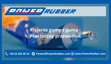 Das Kleben von Gummi mit Gummi.