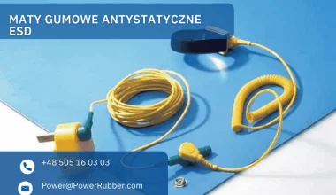 Maty gumowe antystatyczne ESD