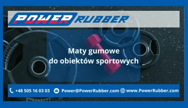 Maty gumowe do obiektów sportowych