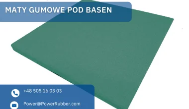 Maty gumowe pod basen