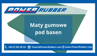 Maty gumowe pod basen
