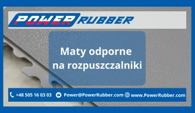 Maty na podłogę odporne na rozpuszczalniki