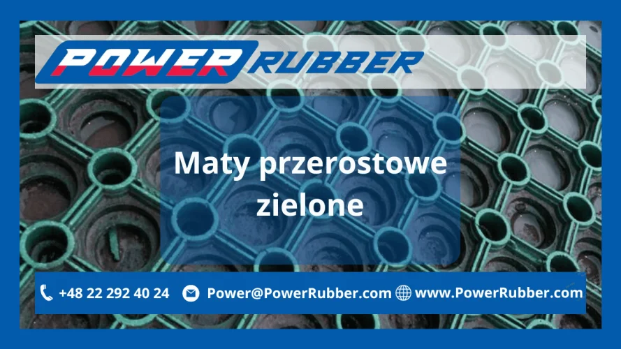 Sichere Oberflächen für Spielplätze - Grüne hypertrophe Matten