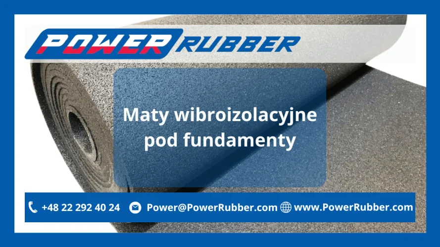 Maty wibroizolacyjne pod fundamenty