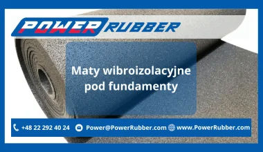 Schwingungsisolationsmatten unter Fundamenten