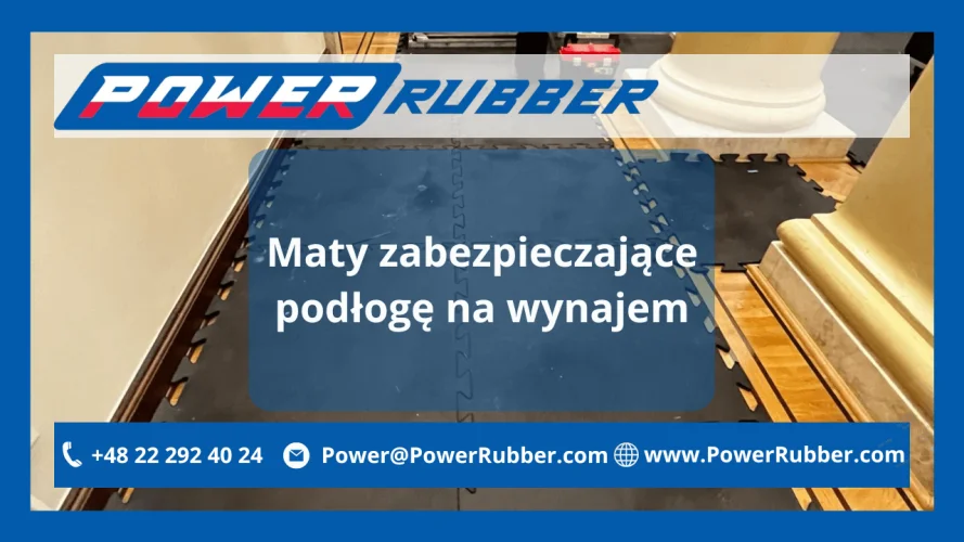 Maty zabezpieczające podłogę na wynajem