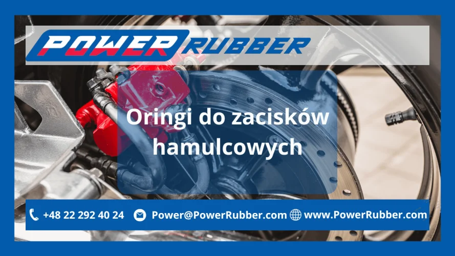 Oringi do zacisków hamulcowych