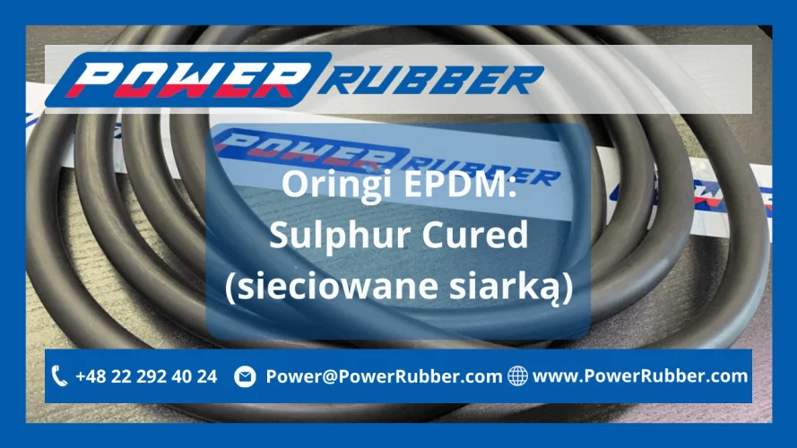 Уплотнительные кольца из EPDM: отвержденные серой (сшитая серой)