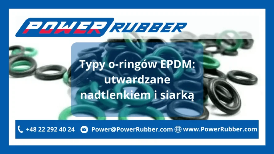 Уплотнительные кольца, отверждённые пероксидом и серой