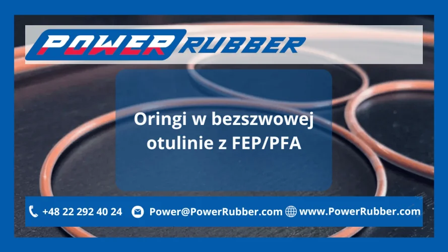 Joints toriques dans une gaine FEP / PFA sans couture