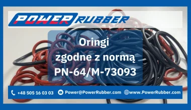 Oringi zgodne z normą PN-64/M-73093
