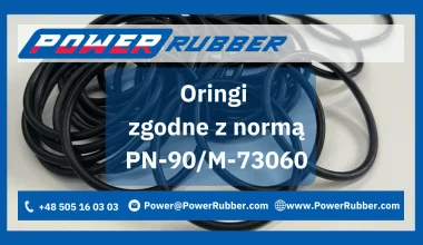 Oringi zgodne z normą PN 90M 73060