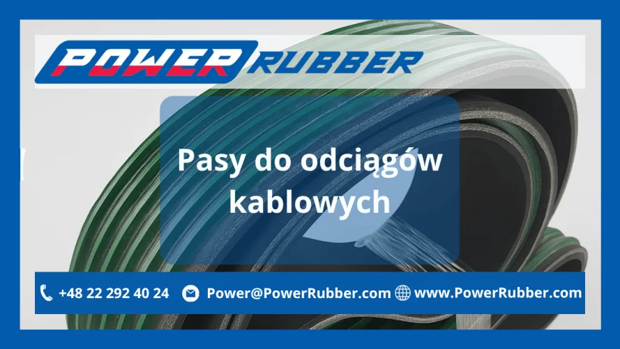 Pasy do odciągów kablowych