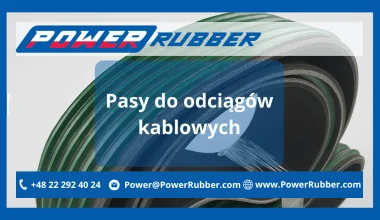 Pasy do odciągów kablowych