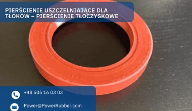 Pierścienie uszczelniające dla tłoków – pierścienie tłoczyskowe