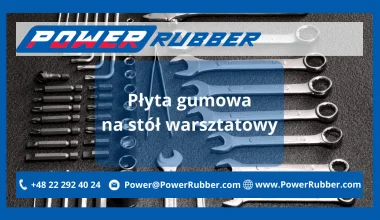 Płyta gumowa na stół warsztatowy