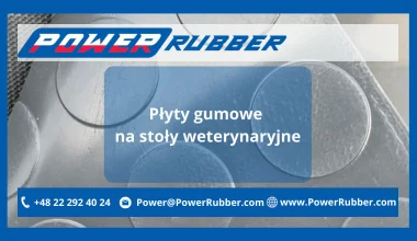 Płyty gumowe na stoły weterynaryjne