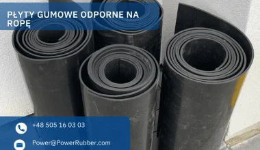 Płyty gumowe odporne na ropę