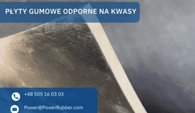 Płyty gumowe odporne na kwasy