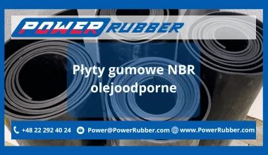 Płyty gumowe olejoodporne