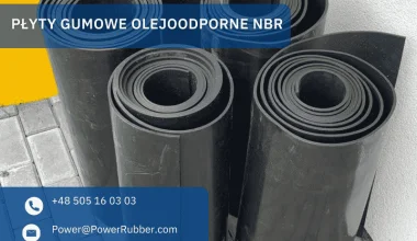 Płyty gumowe olejoodporne NBR