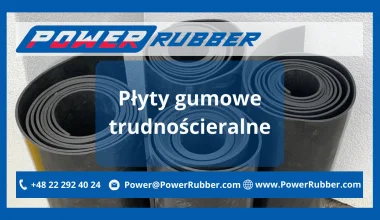 Feuilles de caoutchouc résistantes à l'usure