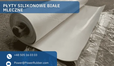 Płyty silikonowe białe mleczne