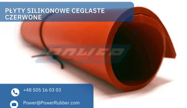 Płyty silikonowe ceglaste czerwone