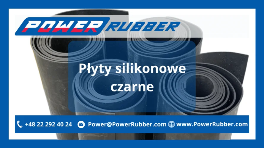 Черные силиконовые пластины