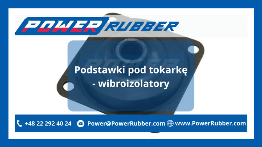 Podstawki pod tokarkę – wibroizolatory